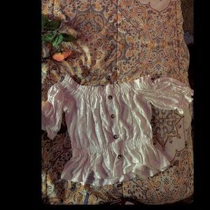 Cute express white shirt size xs